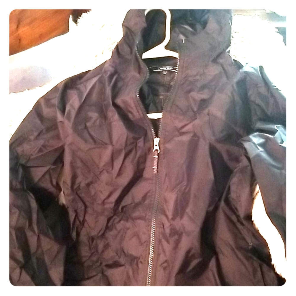 ☔LANDS' END Boys Raincoat